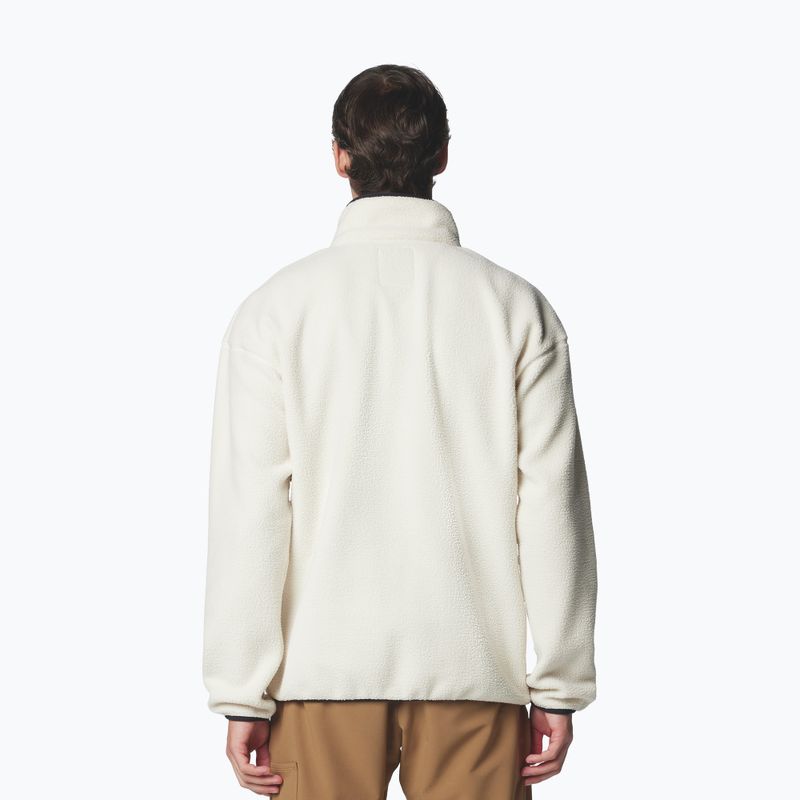 Men's fleece sweatshirt Columbia Helvetia II Half Snap Fleece chalk 3