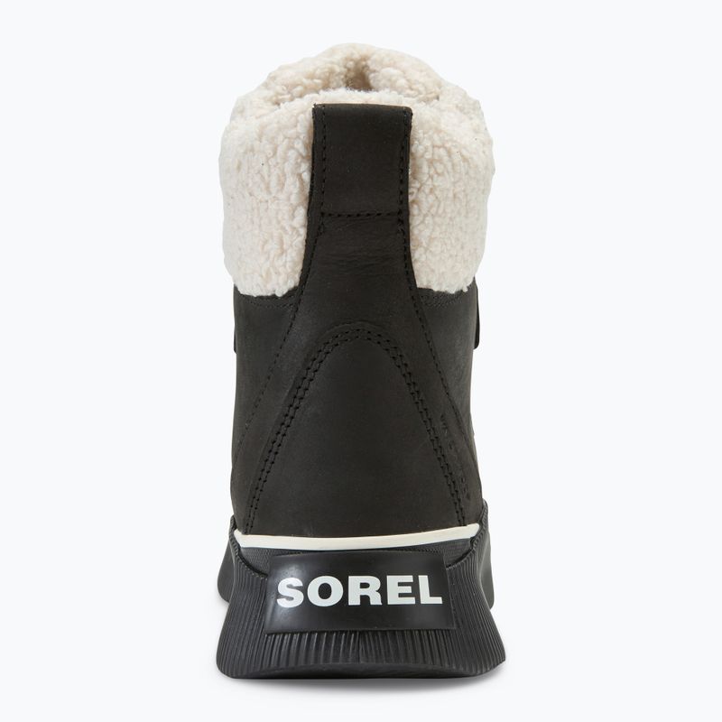 Women's Sorel Out N About IV Chillz WP black/chalk snow boots 6