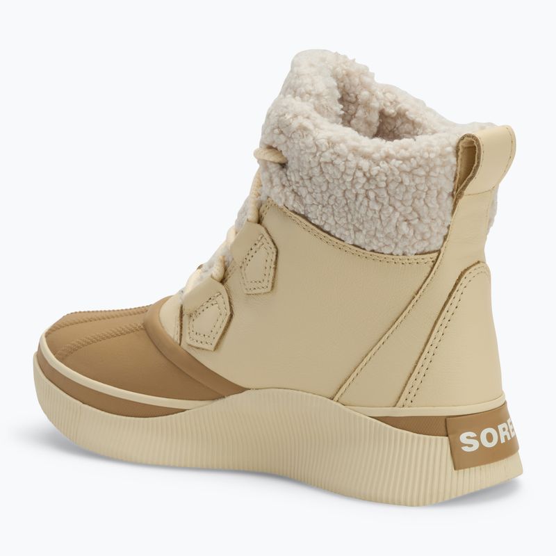 Women's Sorel Out N About IV Chillz WP honey white/canoe snow boots 3