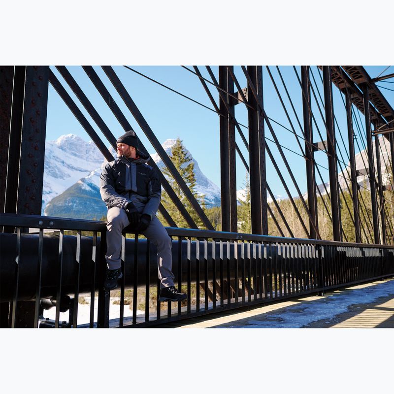 Columbia Point Park II Insulated city grey/black men's insulated jacket 8