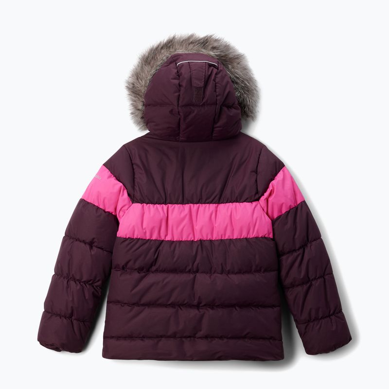 Columbia Arctic Blast III children's ski jacket moonvista/pink ice 2