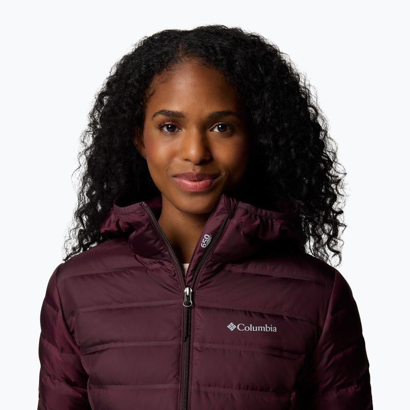 Columbia women's Lake 22 II Down Hooded moonvista down jacket 5