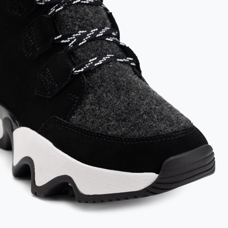 Women's shoes Sorel Kinetic Impact Caribou black/sea salt 7