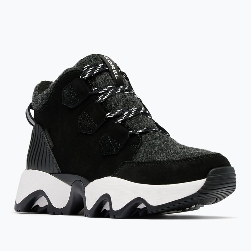 Women's shoes Sorel Kinetic Impact Caribou black/sea salt 8