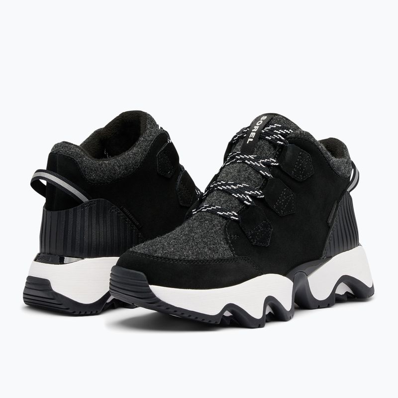 Women's shoes Sorel Kinetic Impact Caribou black/sea salt 14