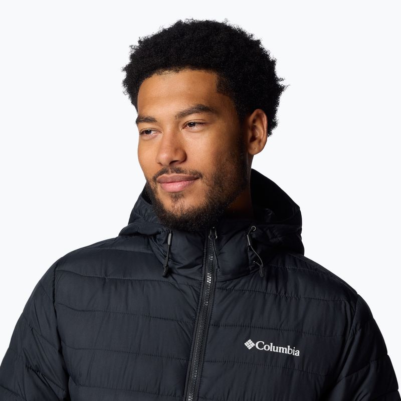 Columbia Powder Lite II Hooded black men's down jacket 5