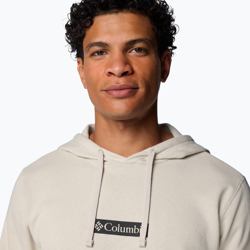 Men's sweatshirt Columbia Trek Hoodie dark stone/puff box gem 5