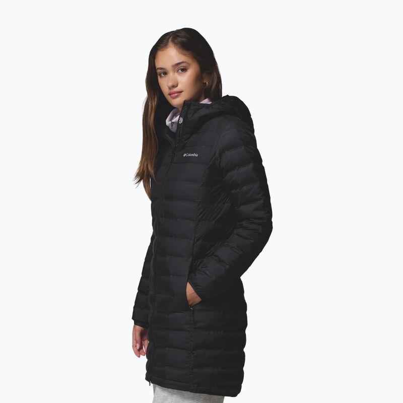 Women's down coat Columbia Lake 22 II Down Long Hooded black 4