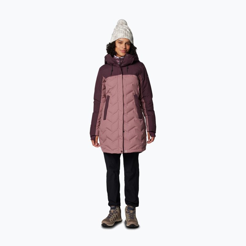 Columbia Mountain Croo III Mid Down women's coat fig/moonvista 2