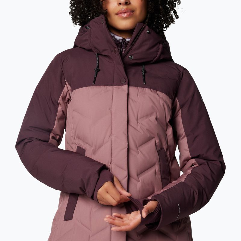 Columbia Mountain Croo III Mid Down women's coat fig/moonvista 7