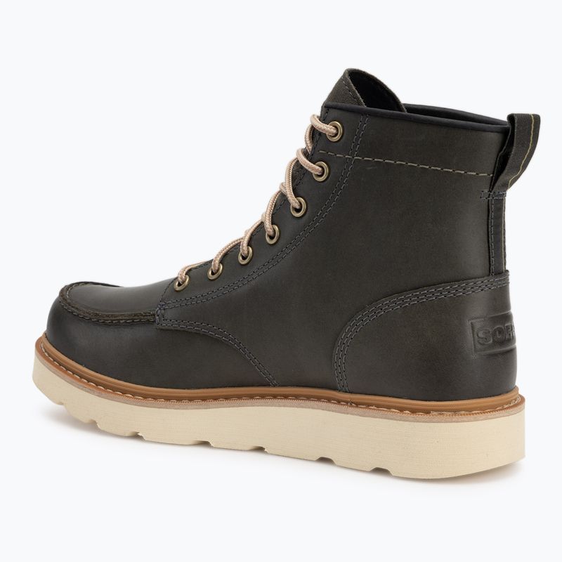 Men's Sorel Slabtown 62 Moc WP alpine tundra/tawny buff boots 3