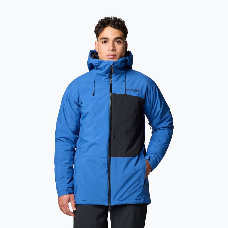 Columbia Winter District III mountain blue/black men's ski jacket