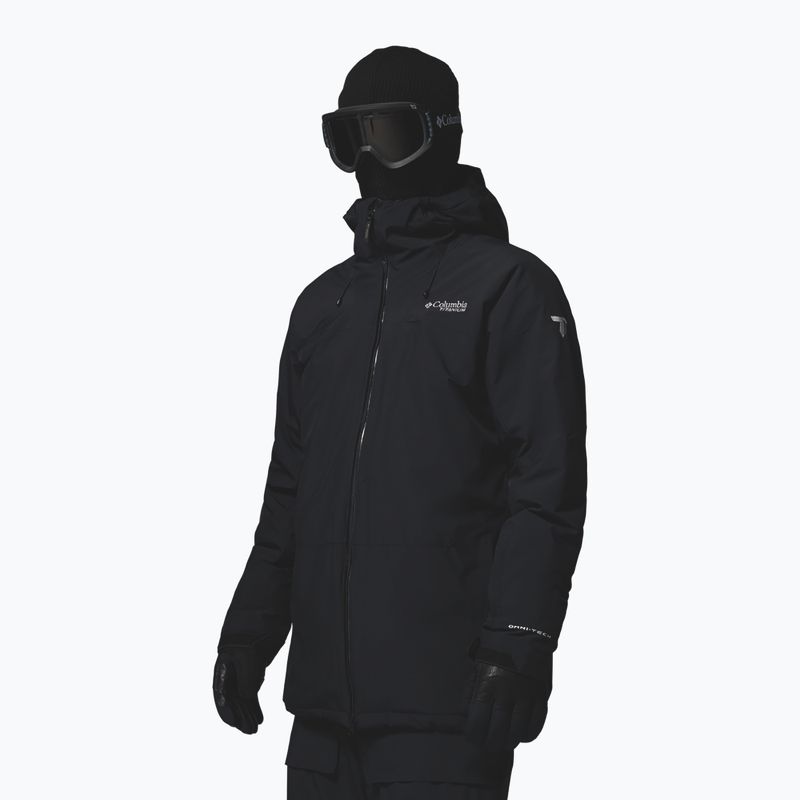 Men's ski jacket Columbia Winter District III black 4