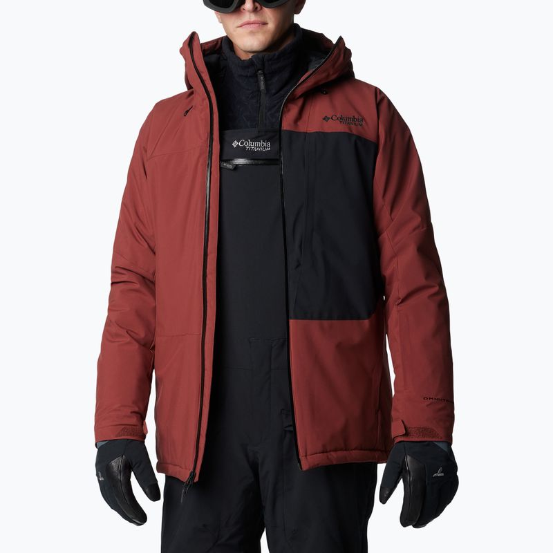 Columbia Winter District III spice/black men's ski jacket 8