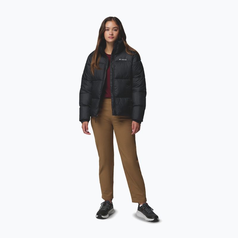 Women's insulated jacket Columbia Puffect II Full Zip black 2