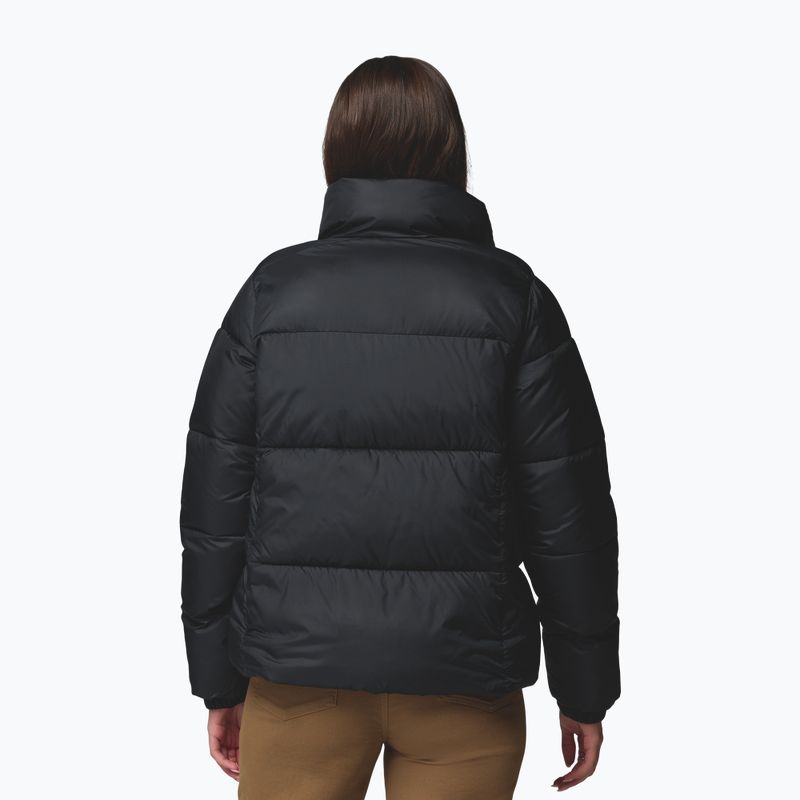 Women's insulated jacket Columbia Puffect II Full Zip black 3