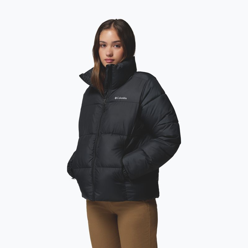 Women's insulated jacket Columbia Puffect II Full Zip black 4