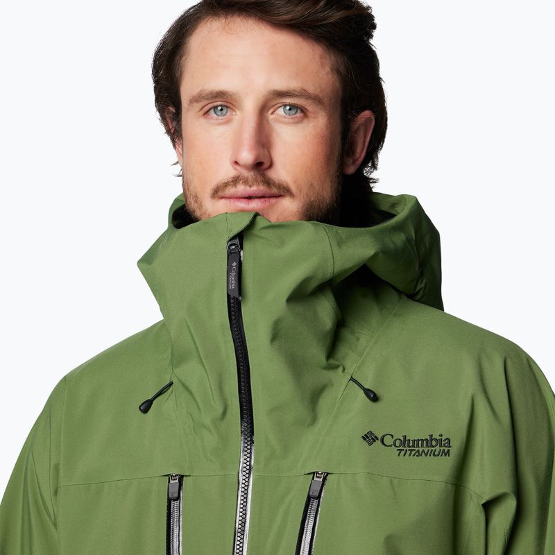 Men's Columbia Platinum Peak II 3L Shell canteen ski jacket 6
