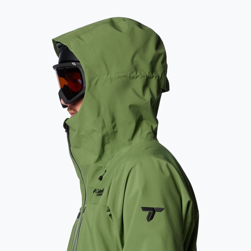 Men's Columbia Platinum Peak II 3L Shell canteen ski jacket 7