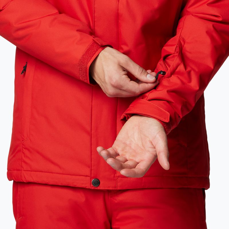 Columbia men's Last Tracks II sail red/spice ski jacket 8