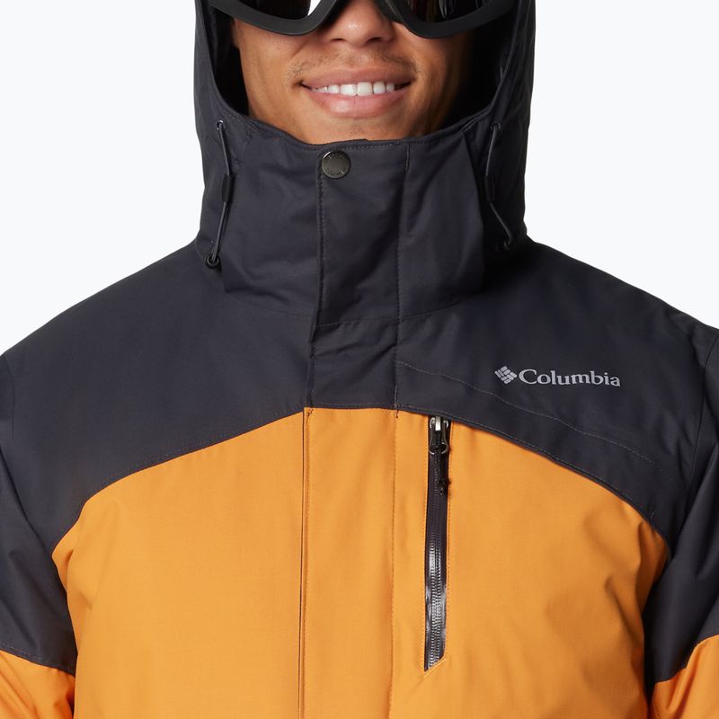 Columbia Last Tracks II sunstone/shark men's ski jacket 4