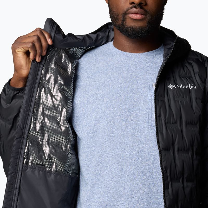 Men's Columbia Delta Ridge II Down Hooded Jacket black 7