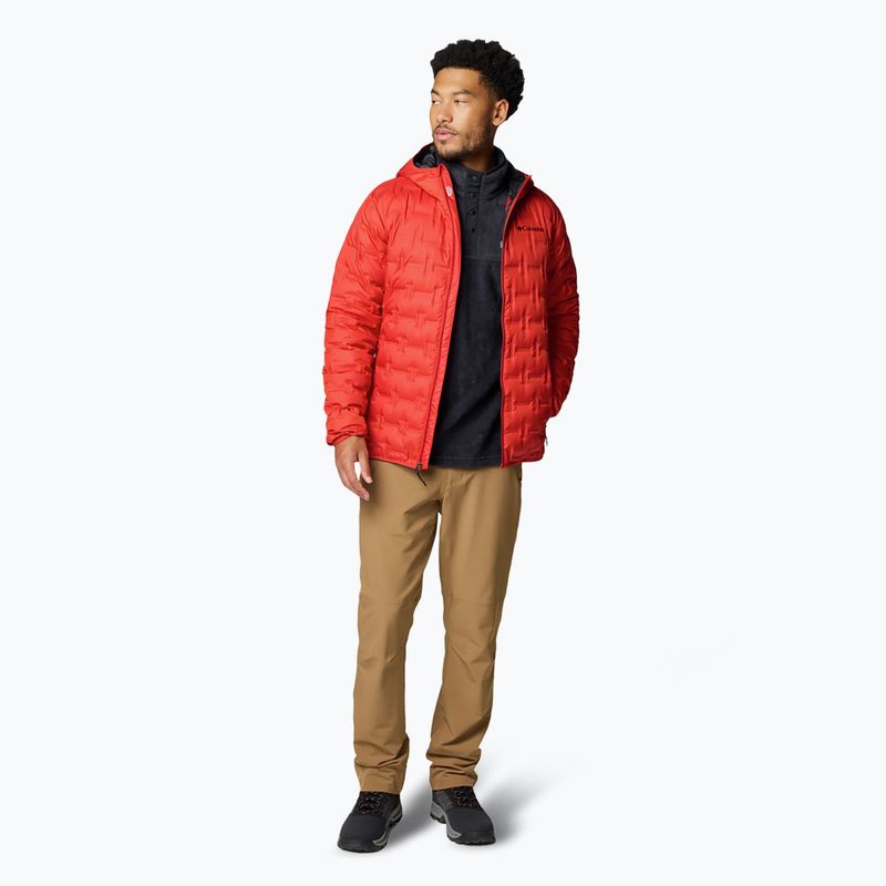 Men's Columbia Delta Ridge II Down Hooded jacket sail red 2
