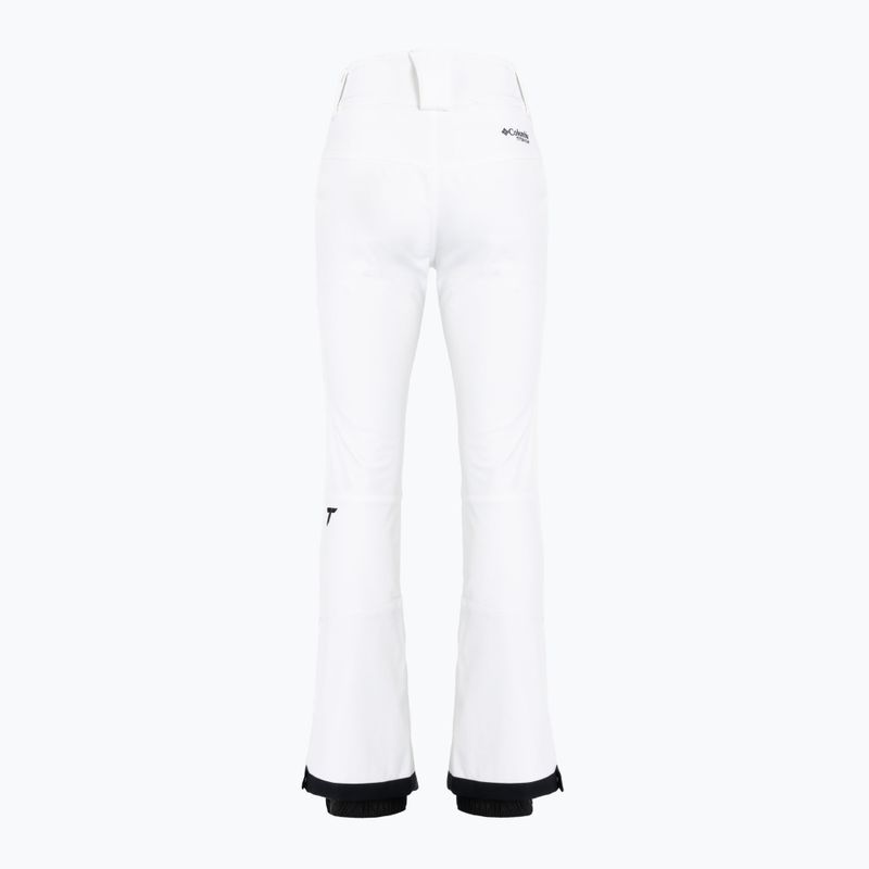 Women's ski trousers Columbia Roffee Ridge VI white 2