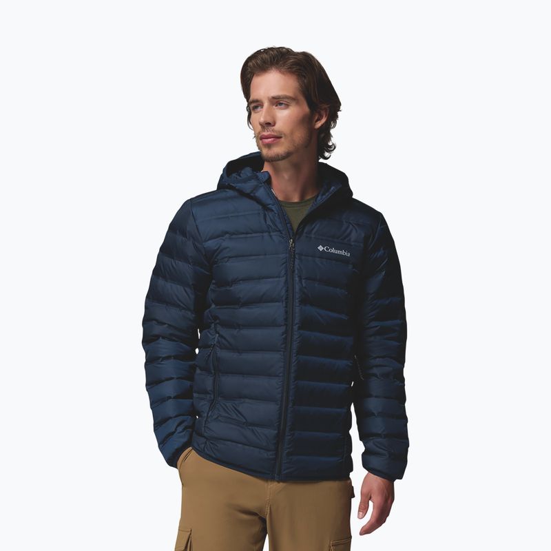 Men's down jacket Columbia Lake 22 II Down Hooded collegiate navy