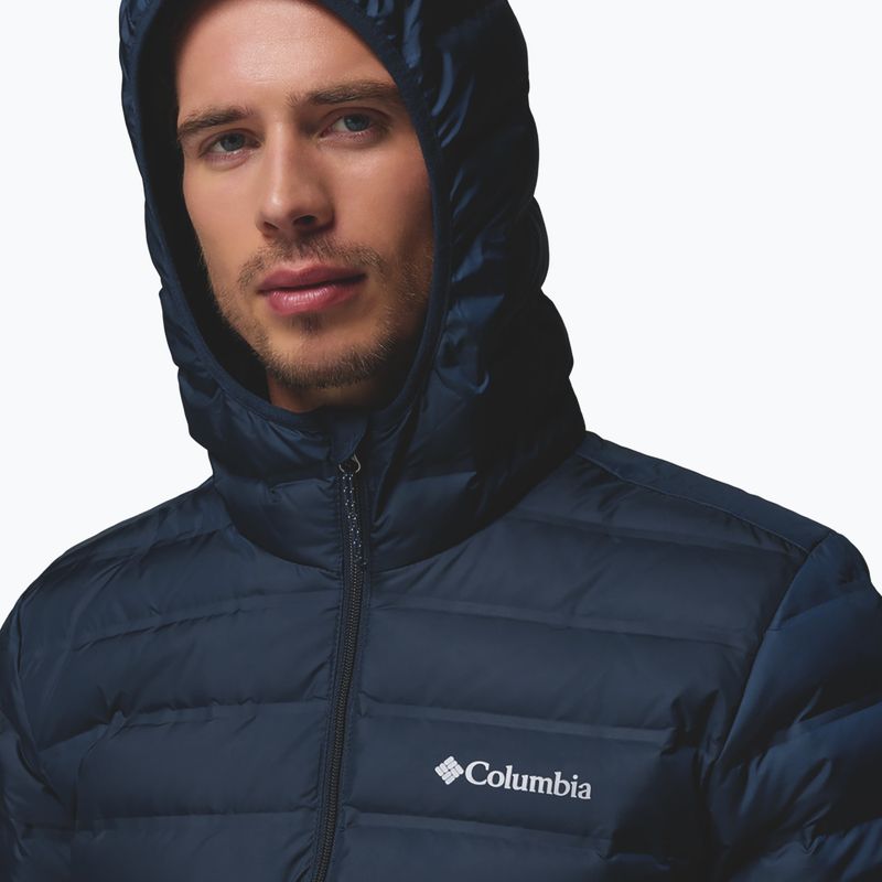 Men's down jacket Columbia Lake 22 II Down Hooded collegiate navy 6