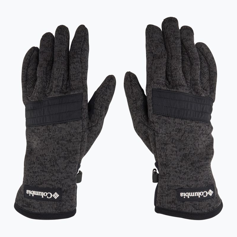 Columbia Sweater Weather II black heather men's trekking gloves 2