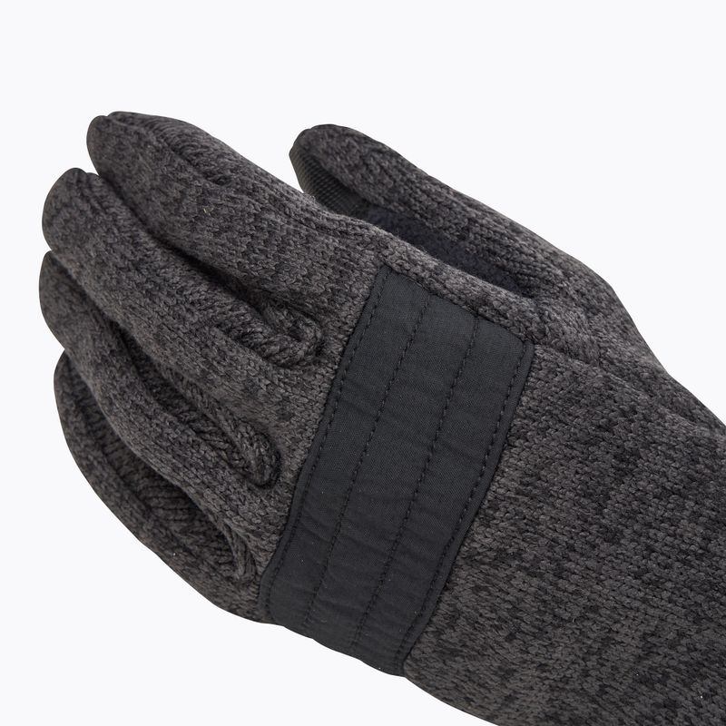 Columbia Sweater Weather II black heather men's trekking gloves 4