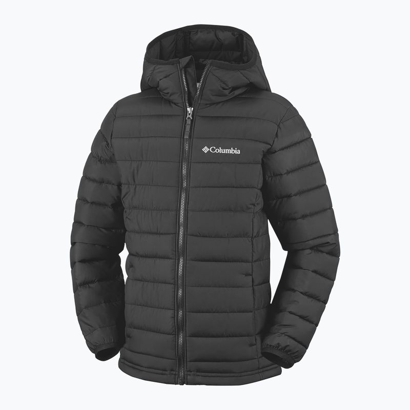 Children's jacket Columbia Powder Lite II Hooded black 3