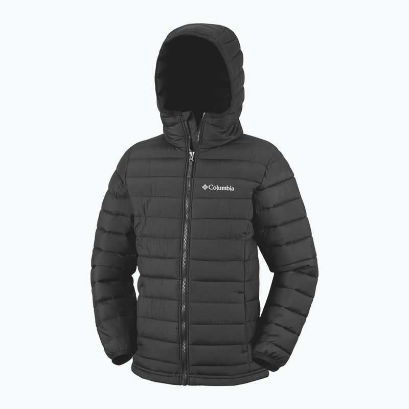 Children's jacket Columbia Powder Lite II Hooded black 4