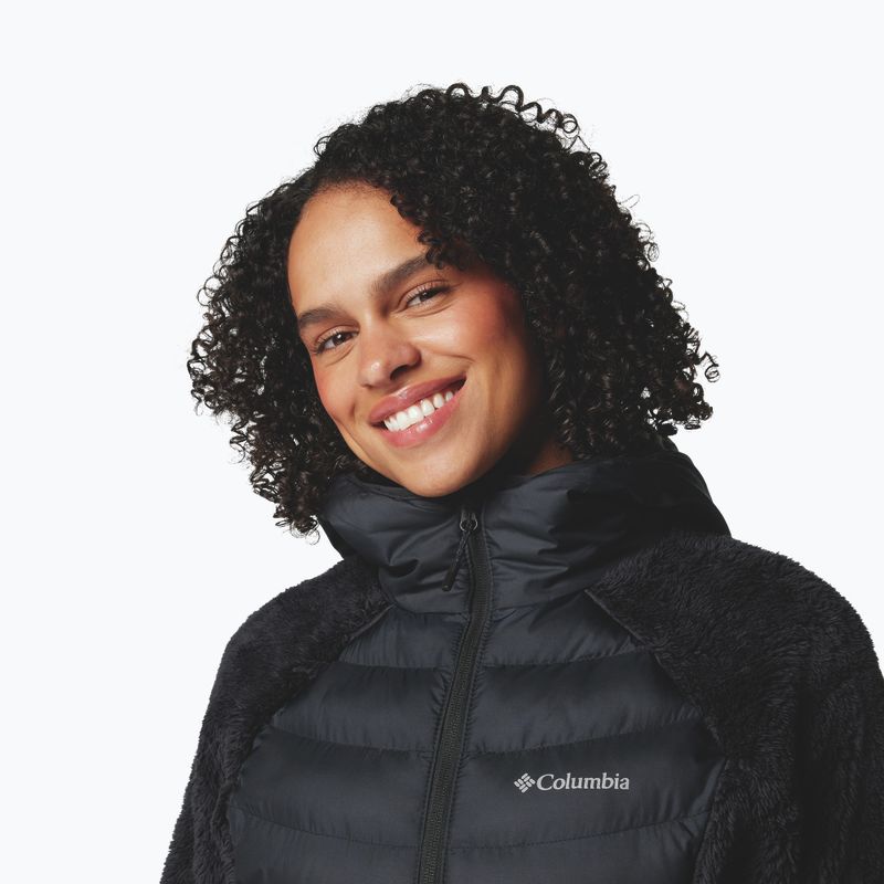 Women's Columbia Powder Lite II Sherpa Hybrid Jacket black 5