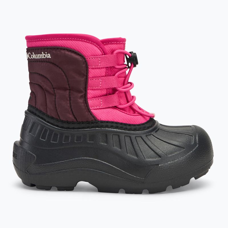 Columbia Powderbug Snowlite Lace pink ice/ moonvista children's snow boots 2