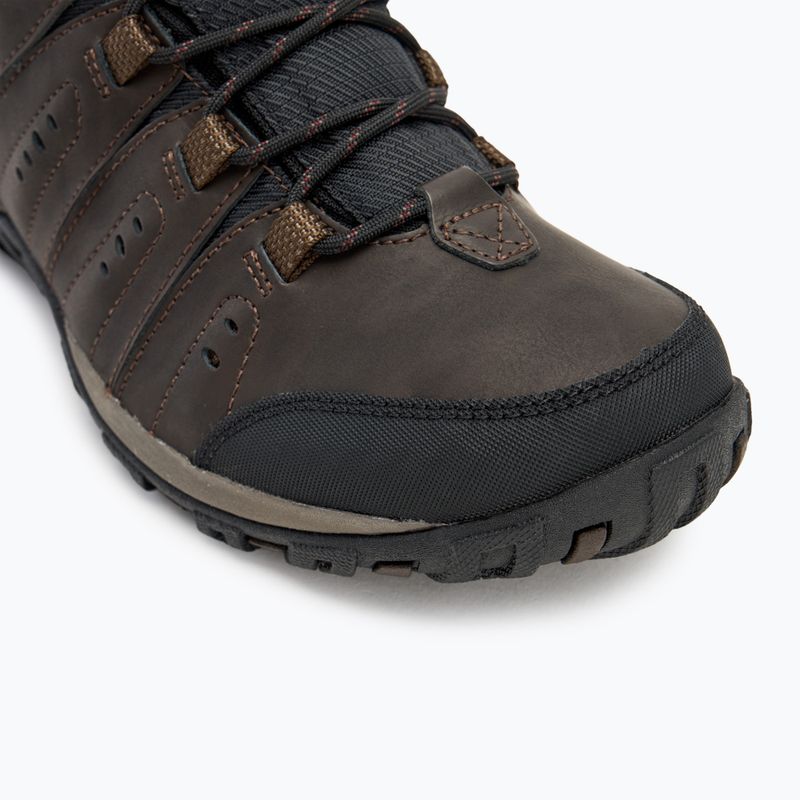 Men's Columbia Woodburn Ii Chukka WP OH cordovan/ garnet red boot 7