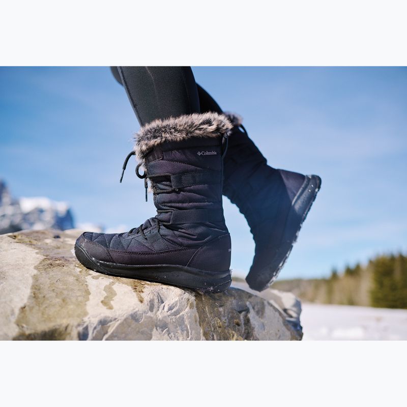 Women's snow boots Columbia Minx IV dark black/titanium li 8