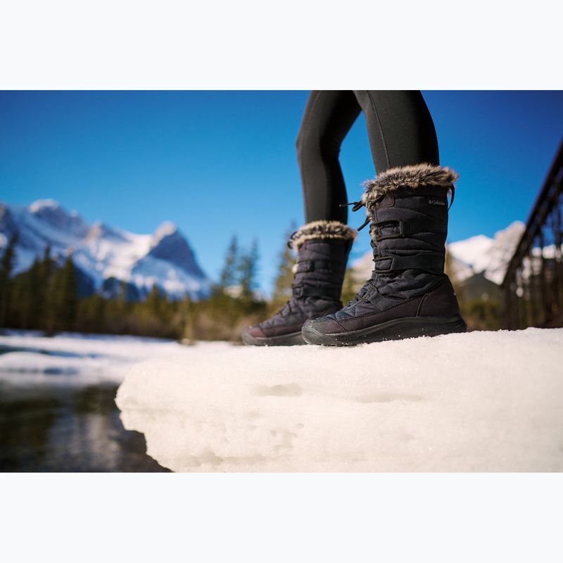 Women's snow boots Columbia Minx IV dark black/titanium li 9