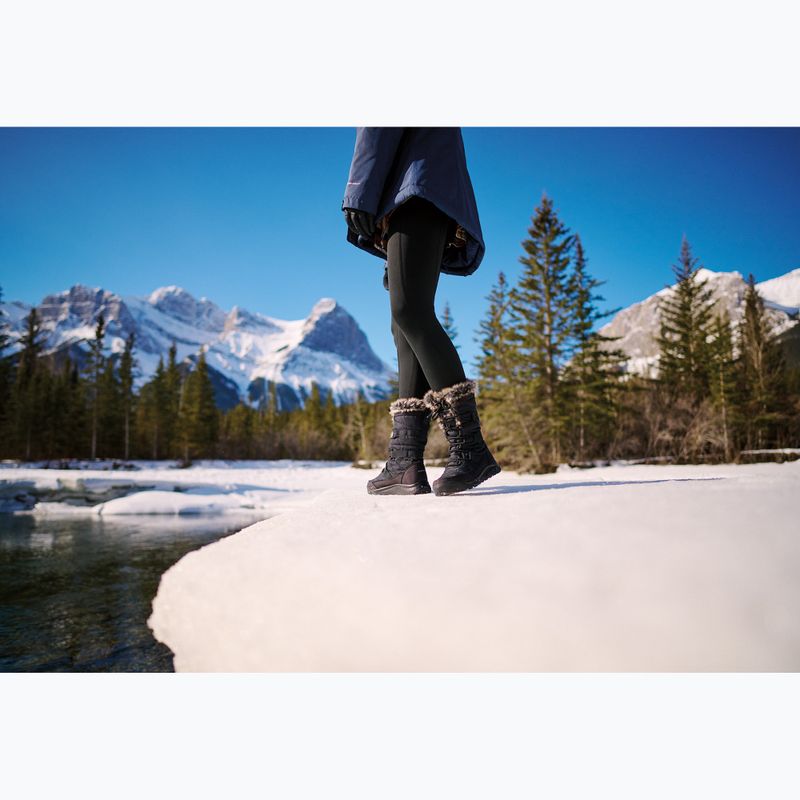 Women's snow boots Columbia Minx IV dark black/titanium li 11