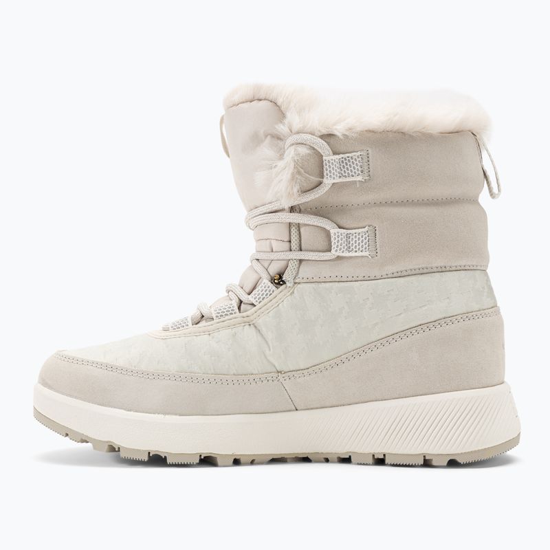 Columbia Slopeside Peak Luxe V2 dark stone/sea salt women's snow boots 10