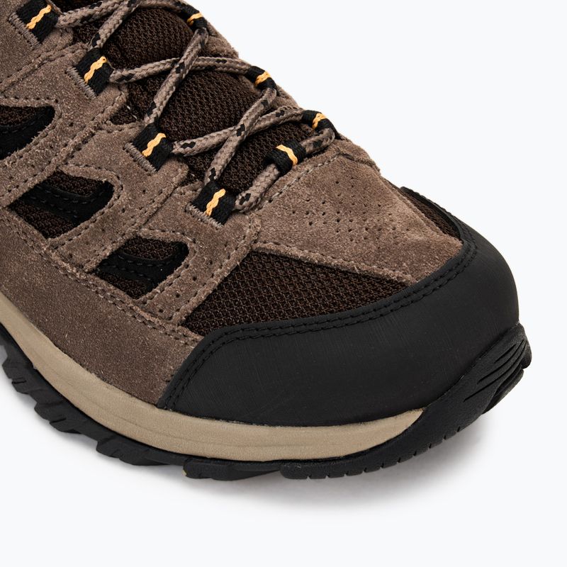 Columbia Crestwood Mid Wp V2 cordovan/ squash men's trekking boots 7