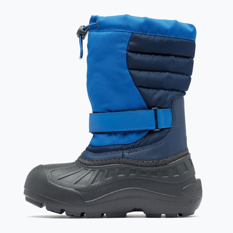 Columbia Youth Powderbug Snowlite mountain blue/ spicy children's snow boots 11