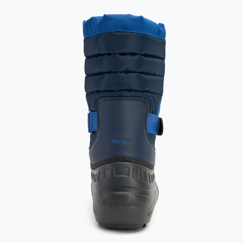 Columbia Youth Powderbug Snowlite mountain blue/ spicy children's snow boots 6