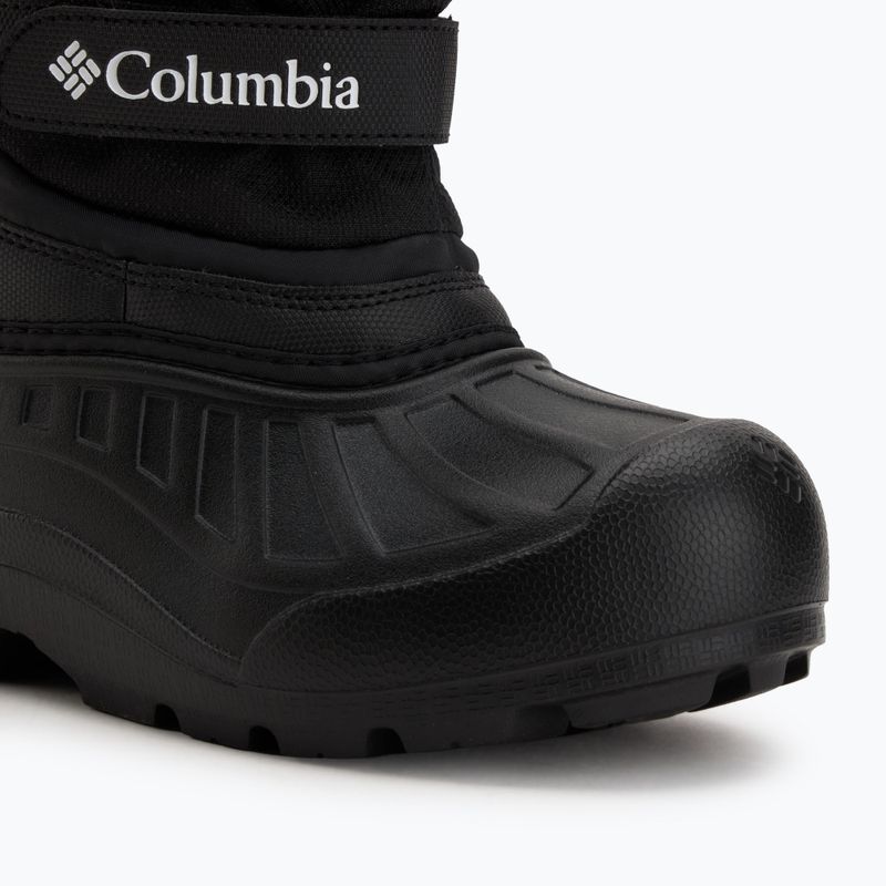 Children's snow boots Columbia Youth Powderbug Snowlite black/white 7