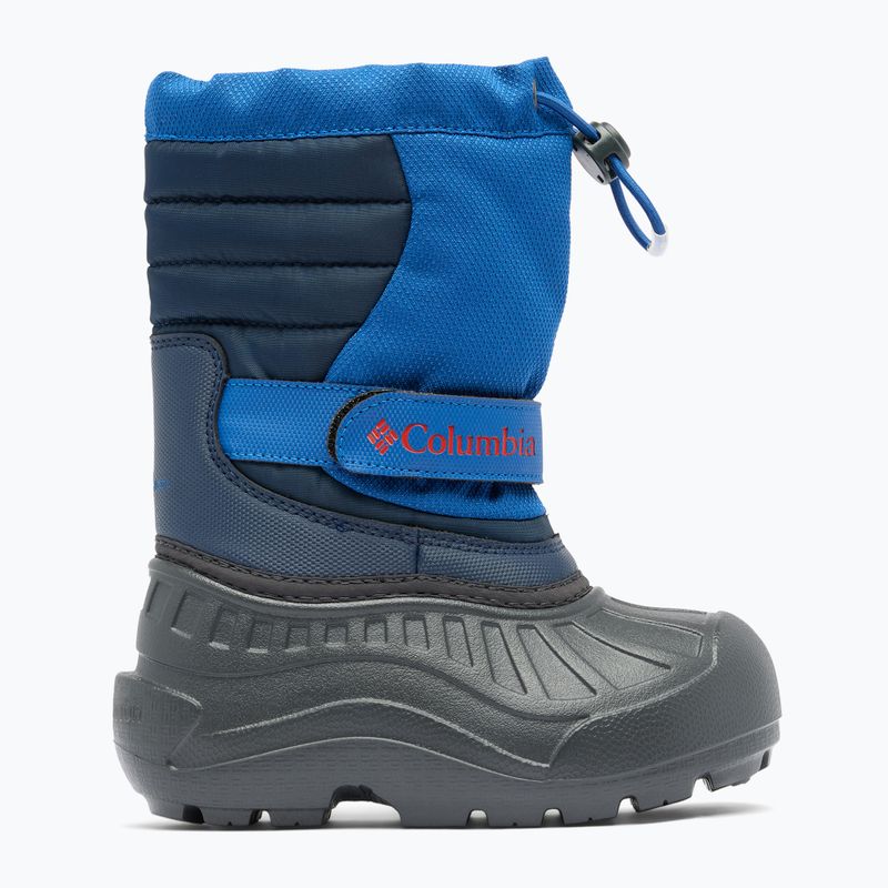 Columbia Powderbug Snowlite mountain blue/ spicy children's snow boots 10