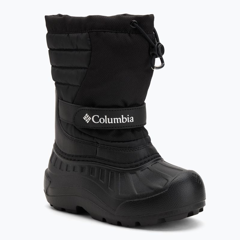 Children's snow boots Columbia Youth Powderbug Snowlite black/white