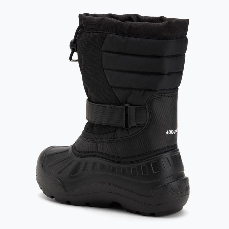 Children's snow boots Columbia Youth Powderbug Snowlite black/white 3