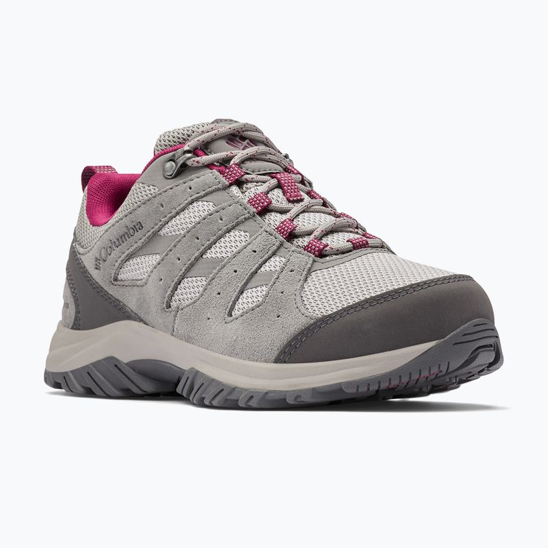 Women's trekking boots Columbia Redmond III Wp ti titanium/ red onion 8