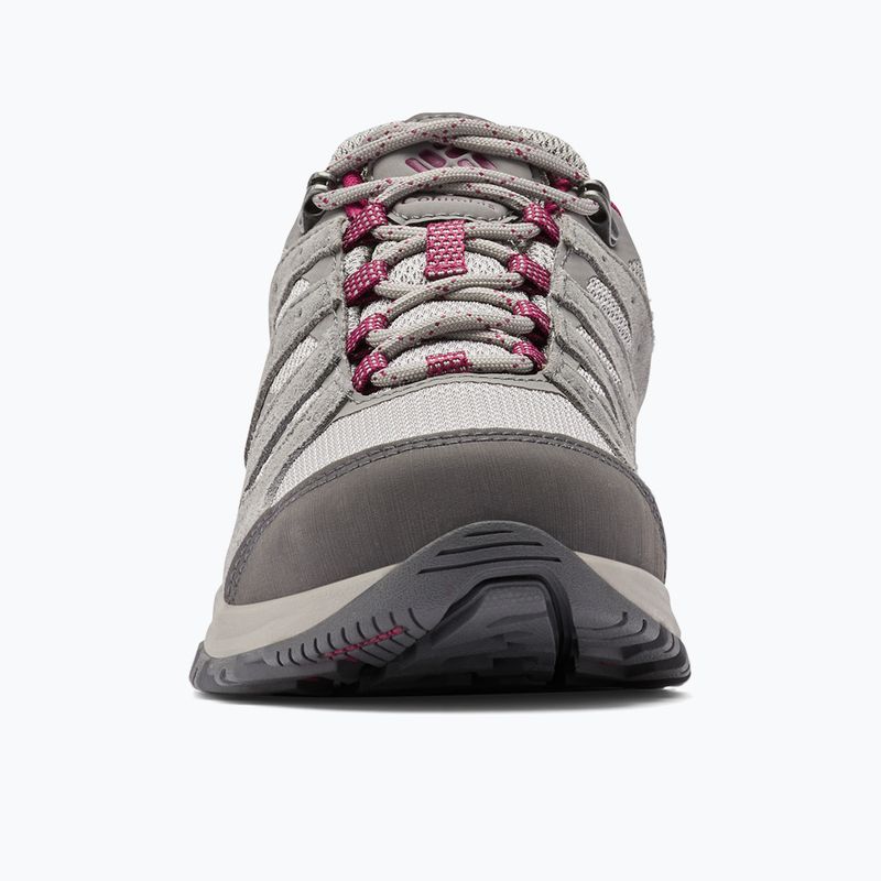 Women's trekking boots Columbia Redmond III Wp ti titanium/ red onion 11